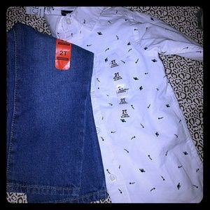 ❤️ $SALE 2 piece children's place size 2t SET